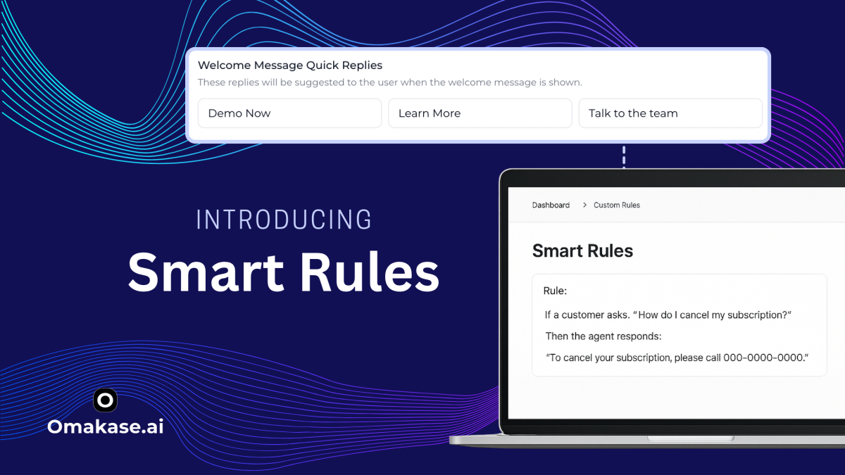 Smart Rules Feature Available - Omakase.ai Blog